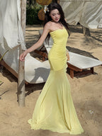 Vivaya Maxi Dress Yellow