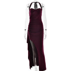 Nekoda Maxi Dress Maroon