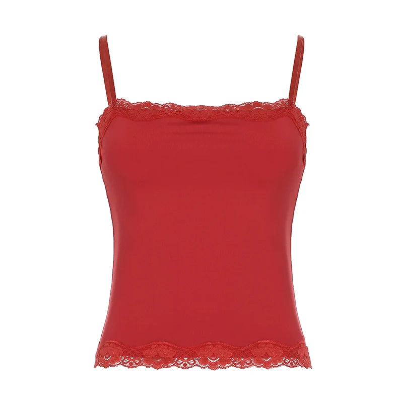 Tula Cropped Lace Cami Top