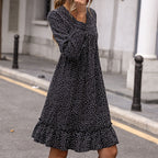 Jaylin Floral Ruched Mini Dress FINAL