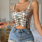 Effortless Sequin Cami Top