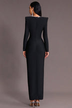 Miamor Diamante Stretch Maxi Dress