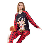 Festive Fun Printed Cozy Comfortable Relaxed Stylish LongSleeve Christmas Suit
