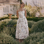 Easton Midi Dress White