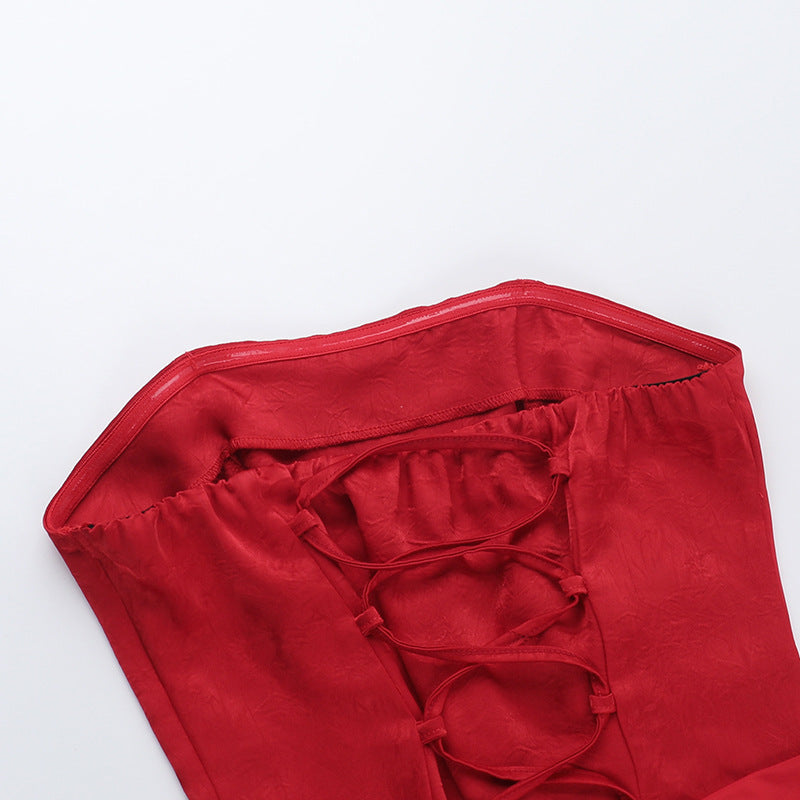 Tess Maxi Dress Red