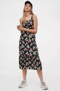 Charmaine Floral Halter Midi Dress FINAL