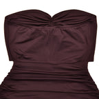 Lucian Maxi Dress Brown