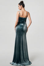 Selene Halter High Cut Maxi Dress