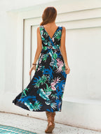 Sacred Gardens Maxi Dress Black