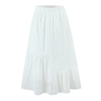 Saray Embroidered Cutout Skirt Set