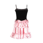 Socialite Dress Light Luxury Bow Tube Top Puff Short