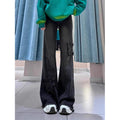 Street Style Micro-flare Trousers