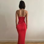Tess Maxi Dress Red