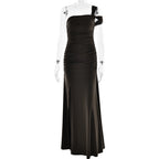 Elara Maxi Dress Brown
