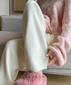 Gissel Fuzzy Knit Lounge Pants