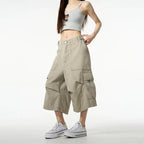 Wide-Leg Cargo Shorts and Pants