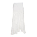 Alianny Eyelet Lace Midi Skirt