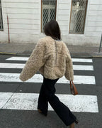 Joslyn Retro Teddy Wool Jacket