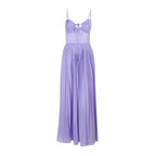 Wisteria Midi Dress Purple