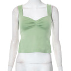 Ziona Square Neck Crop Top