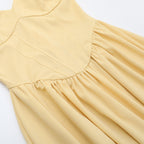 Sampson Midi Dress Yellow
