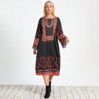 Clear The Air Cotton + Linen Embroidered Dress FINAL