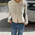 Jamileth Knit Button-Up Cardigan