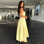 Conklin Maxi Dress Yellow