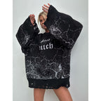 Streetwear Knitted Pullover Sweater