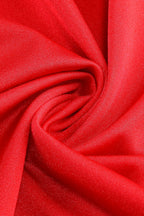 Kelid Red Backless Twisted Slit Maxi Dress
