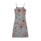 Marina Statement Women's Floral a Line Slip Dress Designer Edit