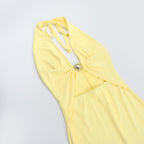 Vecna Maxi Dress Yellow