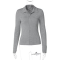Aniylah Ribbed Collared Button Top