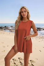 Epona Aesthetic Shorts Dress Set for Women Statement Occasion Edit