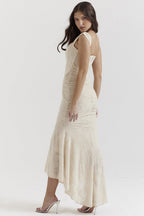 Mara Chic Floral Maxi Dress Elevated Occasion Wear