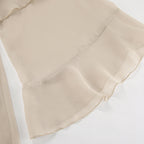 Ronnie Sheer Dress Khaki