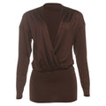 Autumn Winter Women Long Sleeved V neck Fashionable All Match Sexy Sheath Dress