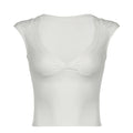 Siobhan V-Neck Crop Top