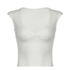 Siobhan V-Neck Crop Top