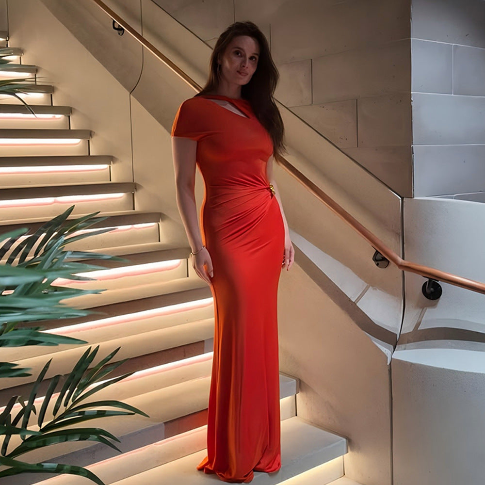 Gentry Maxi Dress Orange