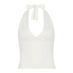 Larae Backless Halter Top