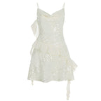 Chyna Sequin Cowl Neck Mini Dress