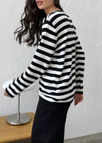 Riviera Lines - Classic Striped Knit Top