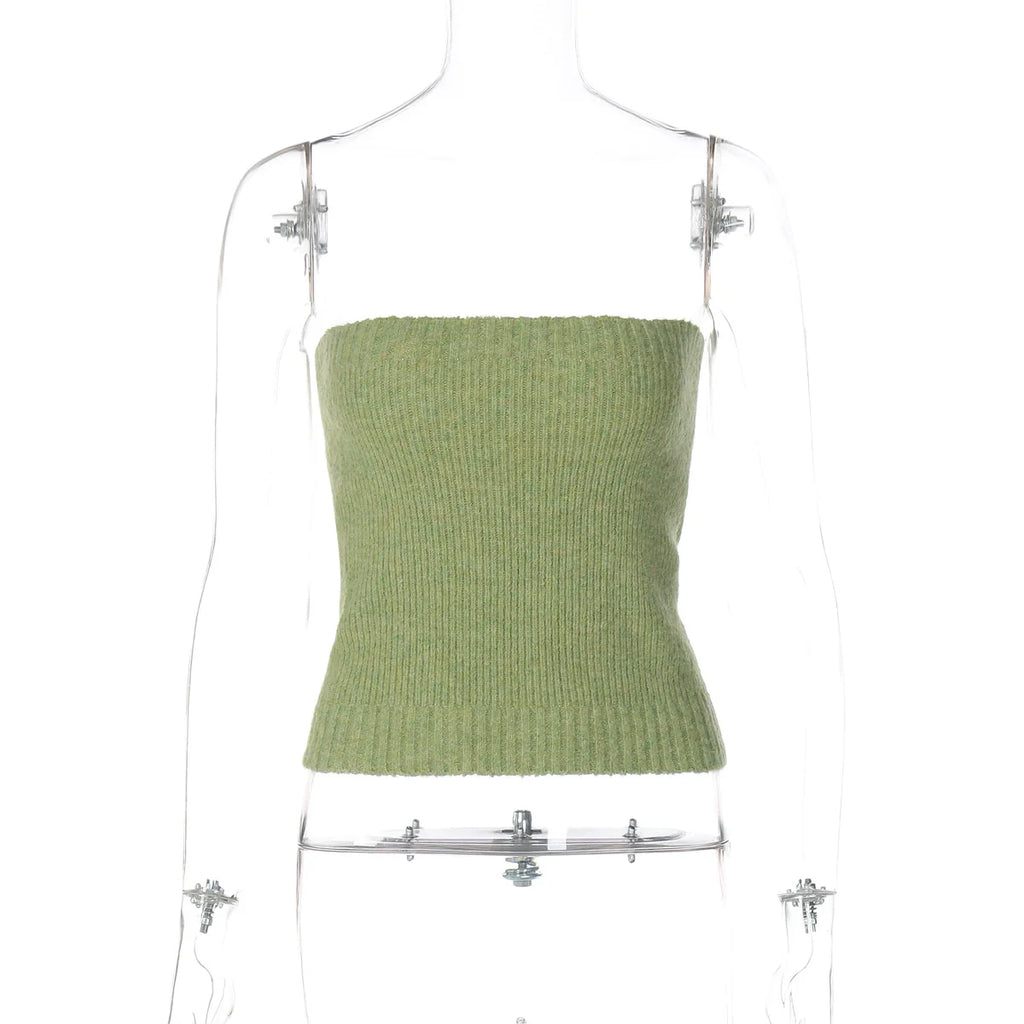 Amariya Ribbed Knit Top Set
