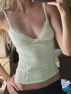 Berlin Lace Detail Cami Top