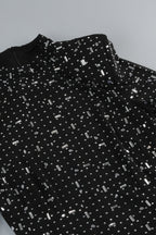 Roisea Long Sleeve Rhinestone Maxi Dress