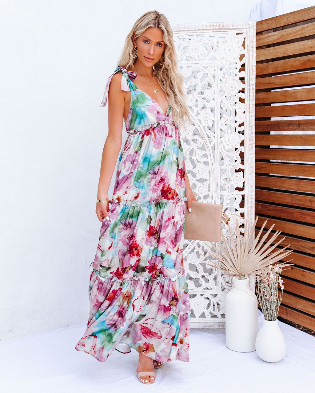 Beyond The Waterfall Pocketed Tiered Maxi Dress FINAL