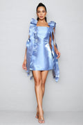 Ryleigh Blue Bow Mini Dress