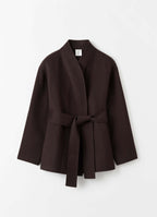 Analee Tie-Front Coat