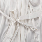 Elegant Silk Stripe Dress